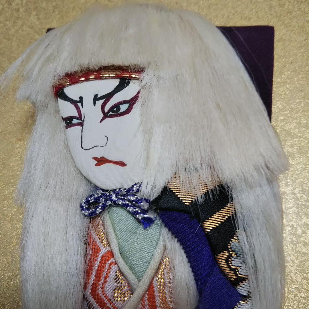ミニ羽子板 歌舞伎 押し絵