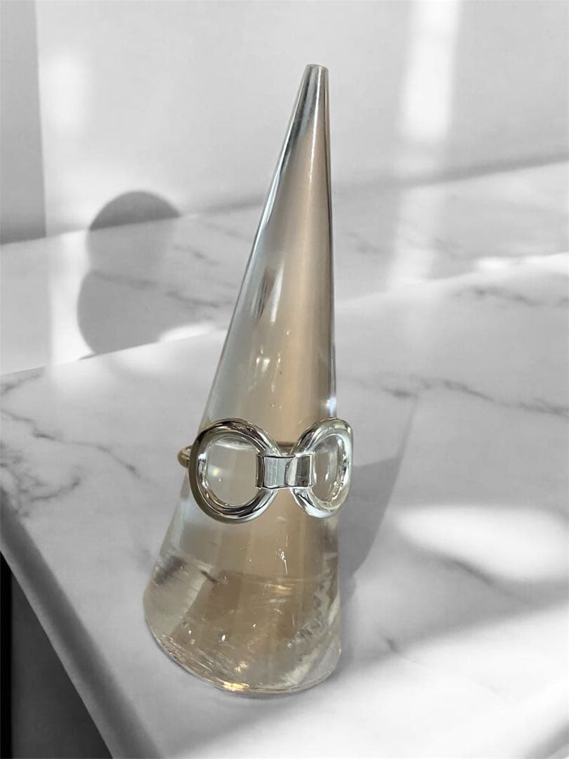 ハンドメイド　シルバーリング　13号　Charch jewelry