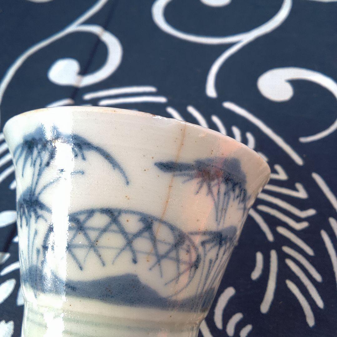骨董１４ 伊万里そば猪口蕎麦猪口 初期伊万里？レトロアンティーク ヴィンテージ