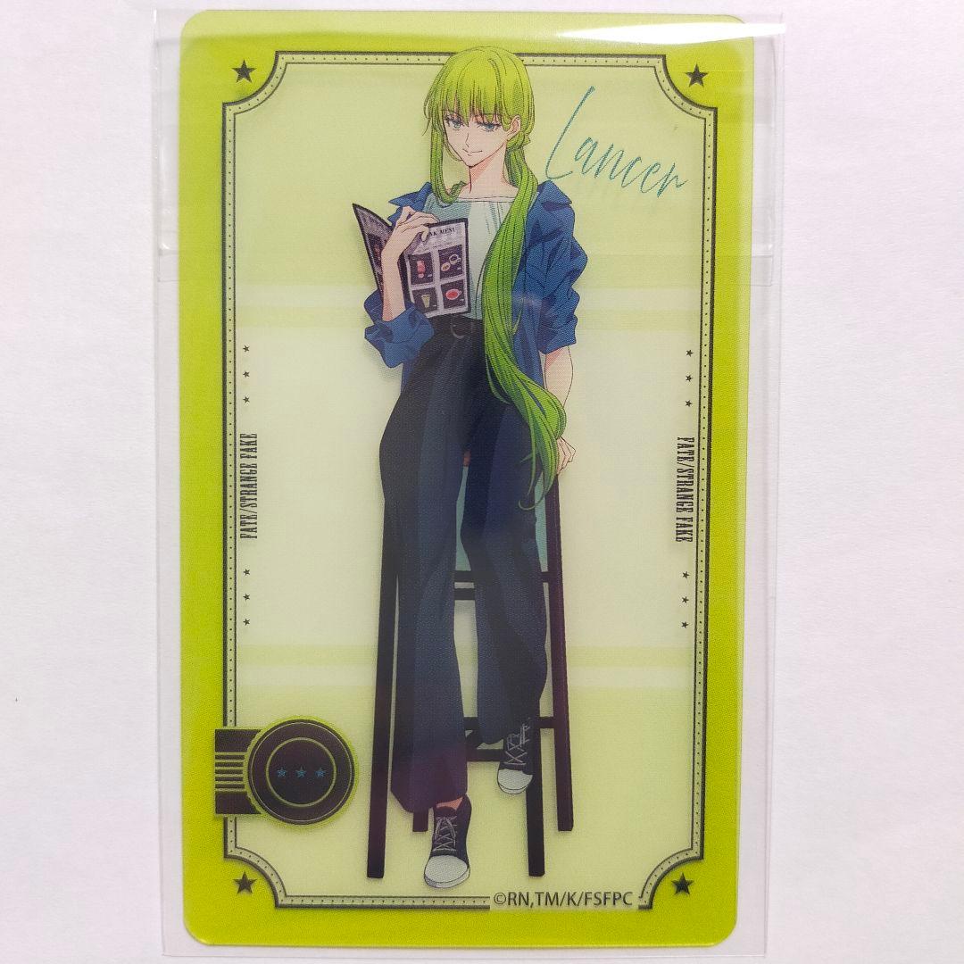 strange Fake カフェ アーチャー ランサー 缶バッジ クリアカード