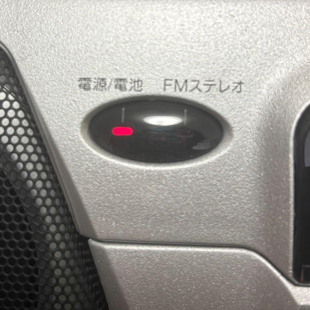 未使用 aiwa CS-W530 ラジカセ ダブル　 昭和レトロ デッドストック
