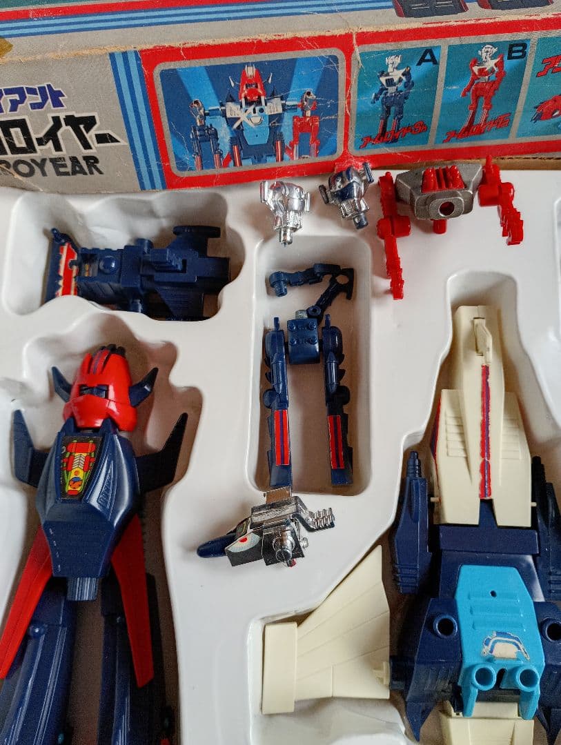 ミクロマン　ジャイアントアクロイヤー　デラックスセット