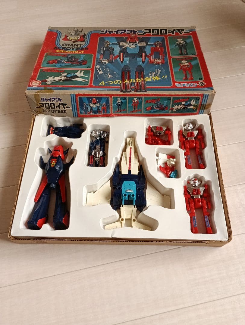 ミクロマン　ジャイアントアクロイヤー　デラックスセット