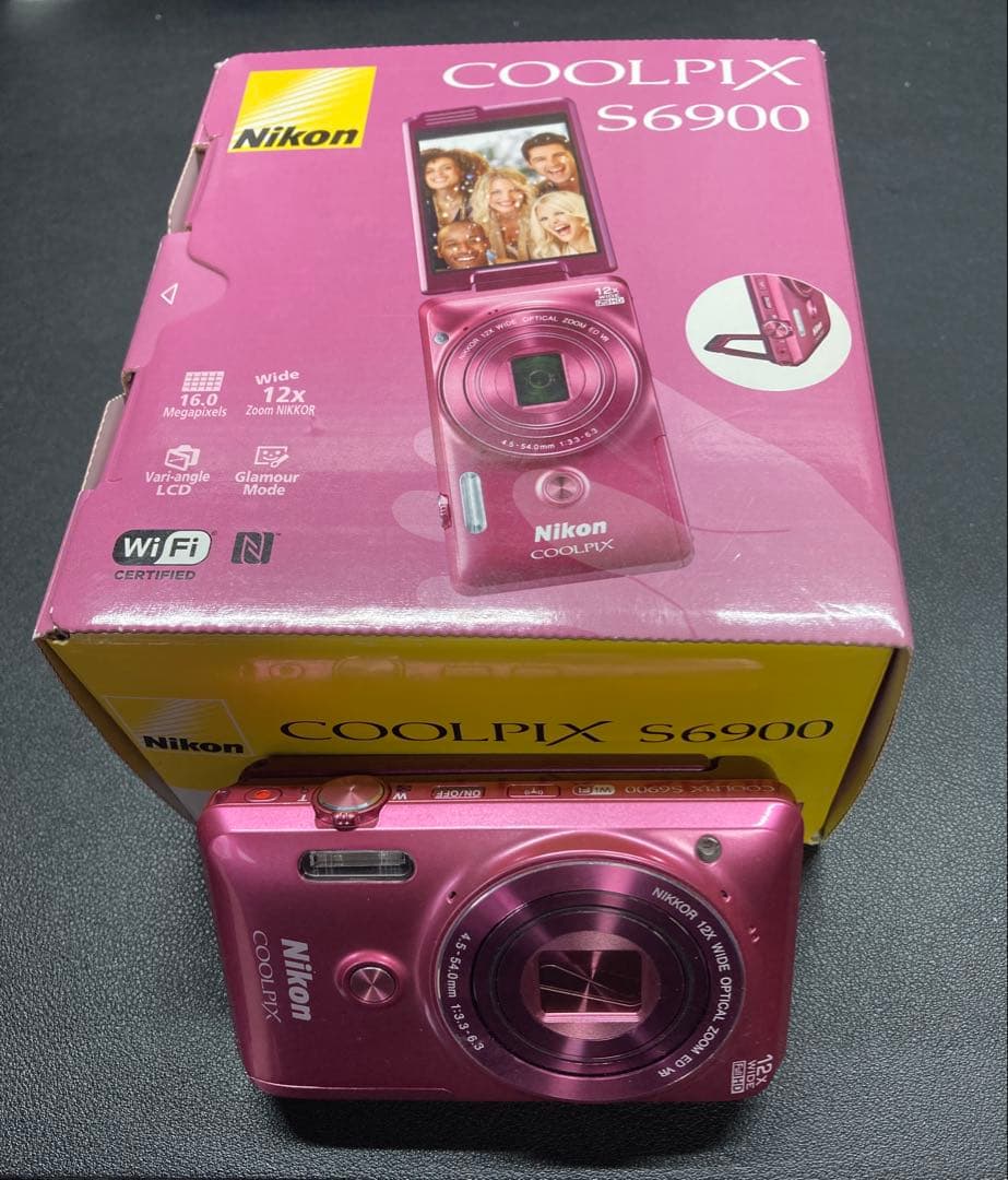 Nikon Coolpix S6900 ピンク
