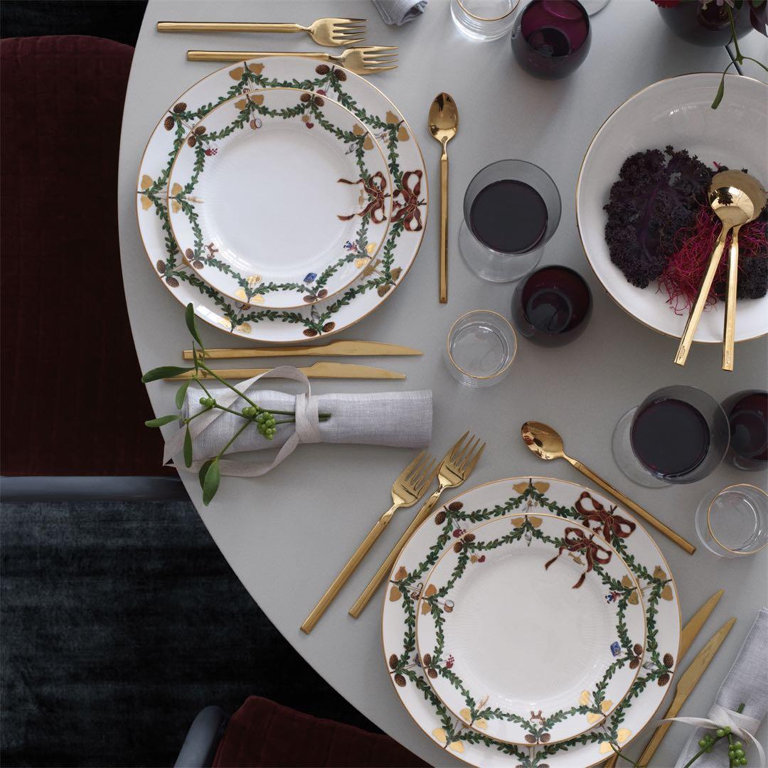 未使用❤️ロイヤルコペンハーゲン❤️スターフルーテッド❤️ディナー皿　27センチ