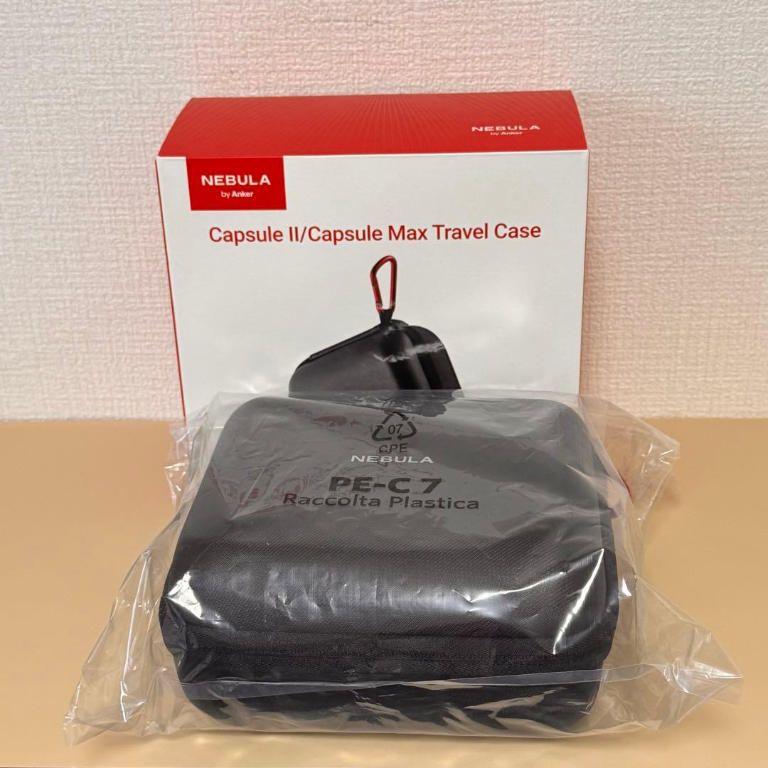 新品ケース付 Nebula Capsule II｜Android TVスタンド付