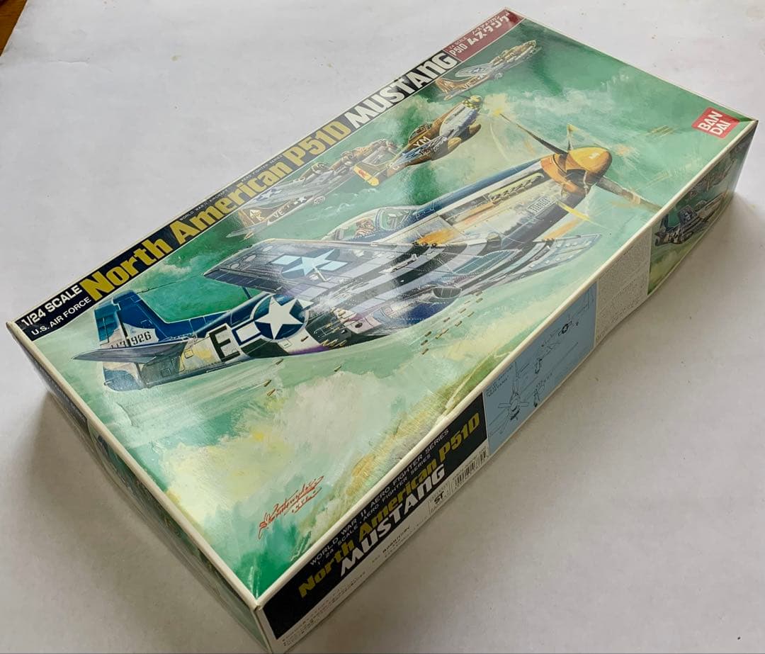 P51 ムスタング1/24 プラモデル 絶版レア 希少品