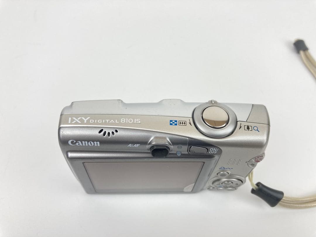【極美品】コンデジCanon IXY DIGITAL 810 IS シルバー