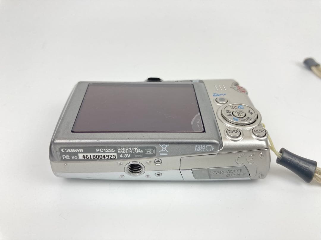 【極美品】コンデジCanon IXY DIGITAL 810 IS シルバー