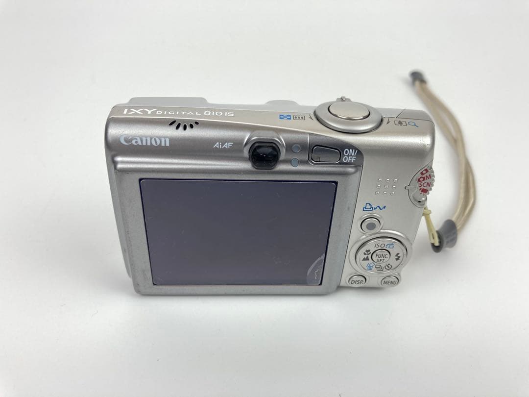 【極美品】コンデジCanon IXY DIGITAL 810 IS シルバー