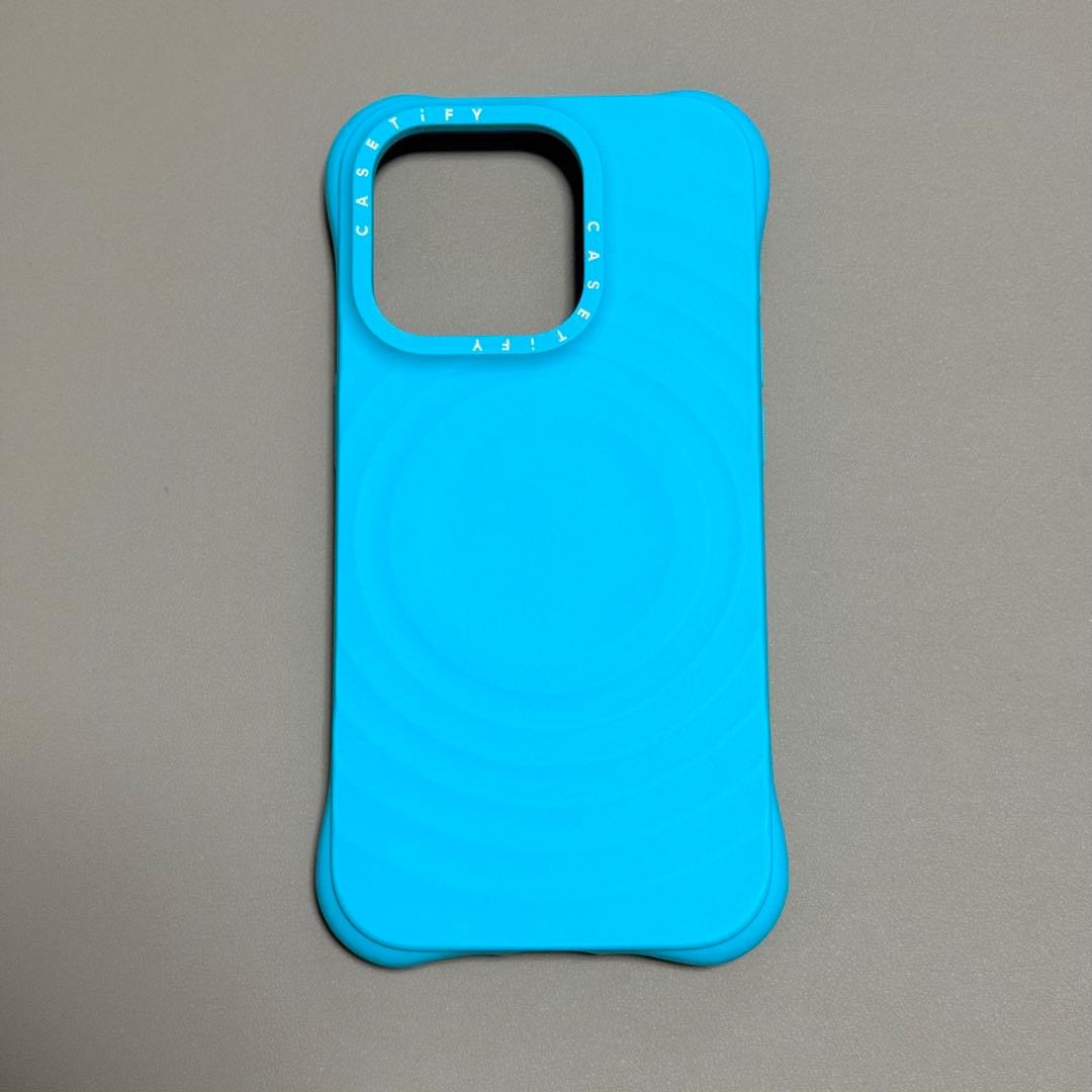 casetify ウェーブ　シリコンケース　iPhone 15pro