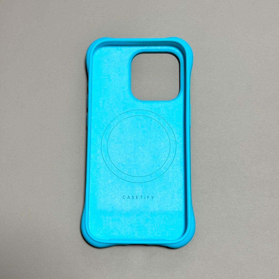 casetify ウェーブ　シリコンケース　iPhone 15pro