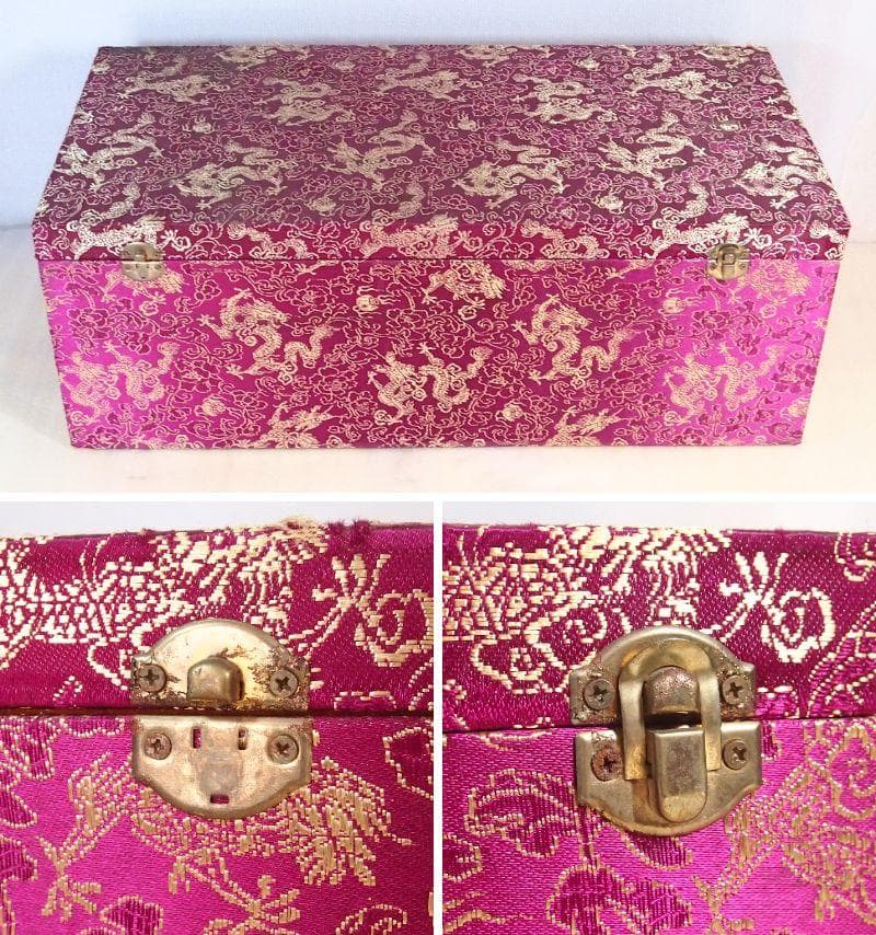 【未使用】中国 景徳鎮製 山水文 六角 花瓶/花器/フラワーベース 飾り壺 磁器