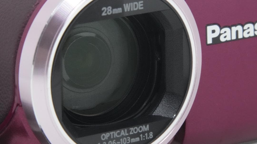 【B2153】 panasonic HC-V550M レッド パナソニック