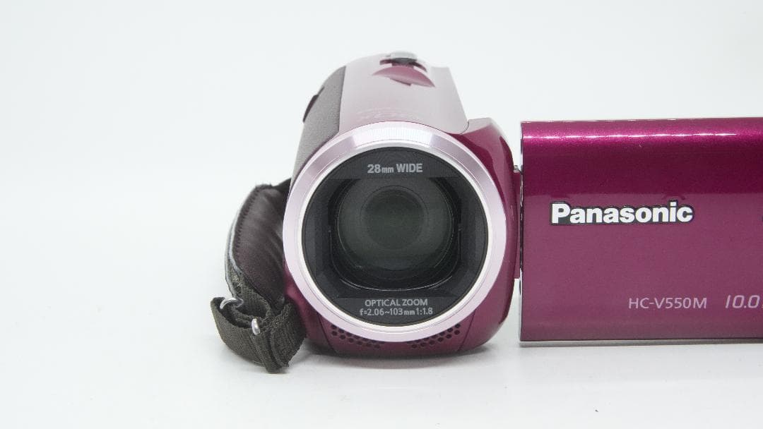 【B2153】 panasonic HC-V550M レッド パナソニック