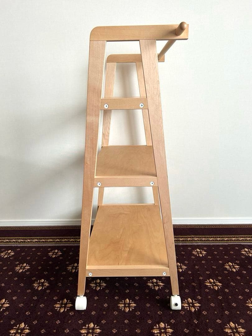 【匿名.配送無料】cosine コサイン オープンシェルフ3段 キャスター付