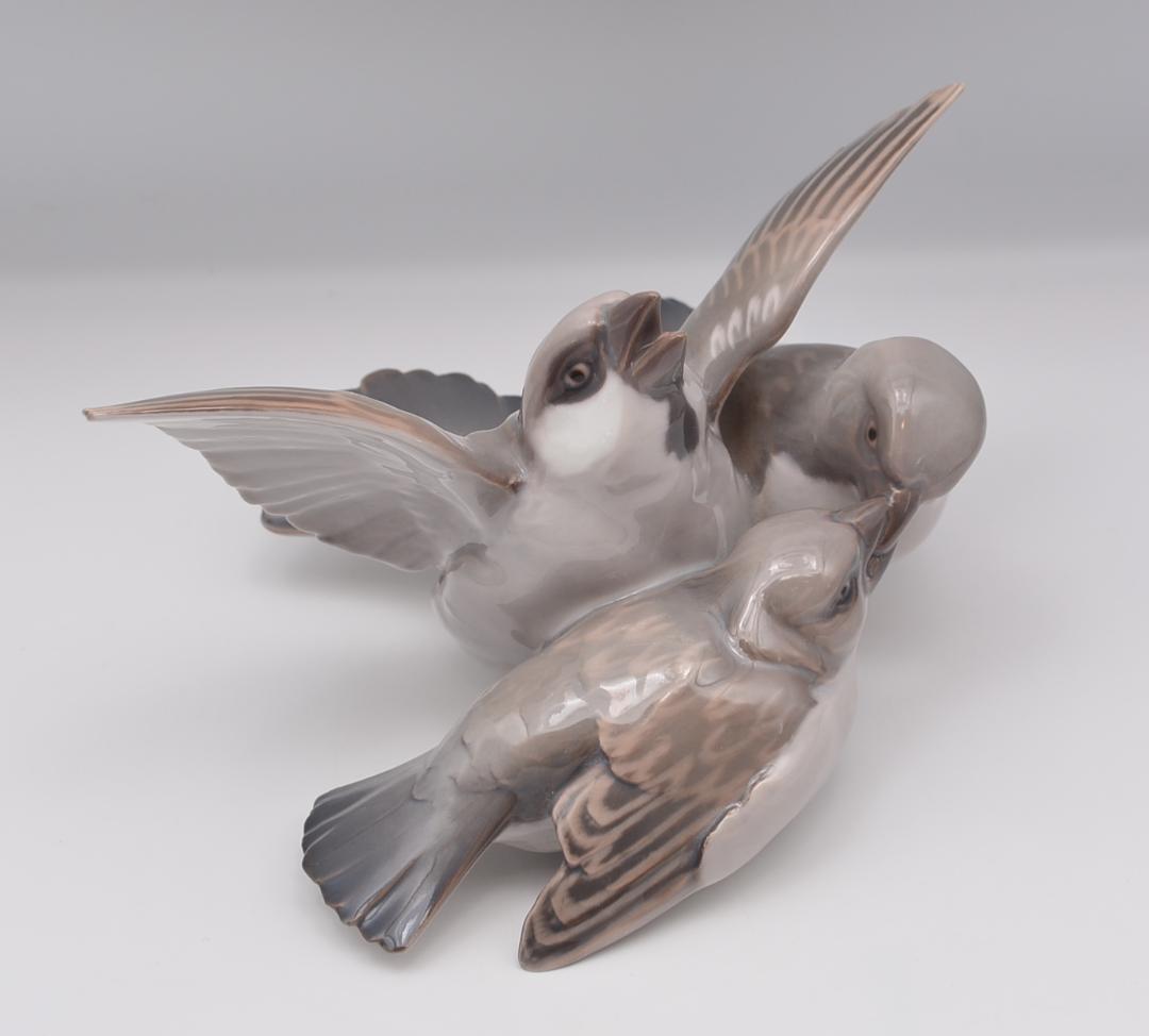 ３羽のツバメ　＃1670　★B＆G（ロイヤルコペンハーゲン）　ご成約済み