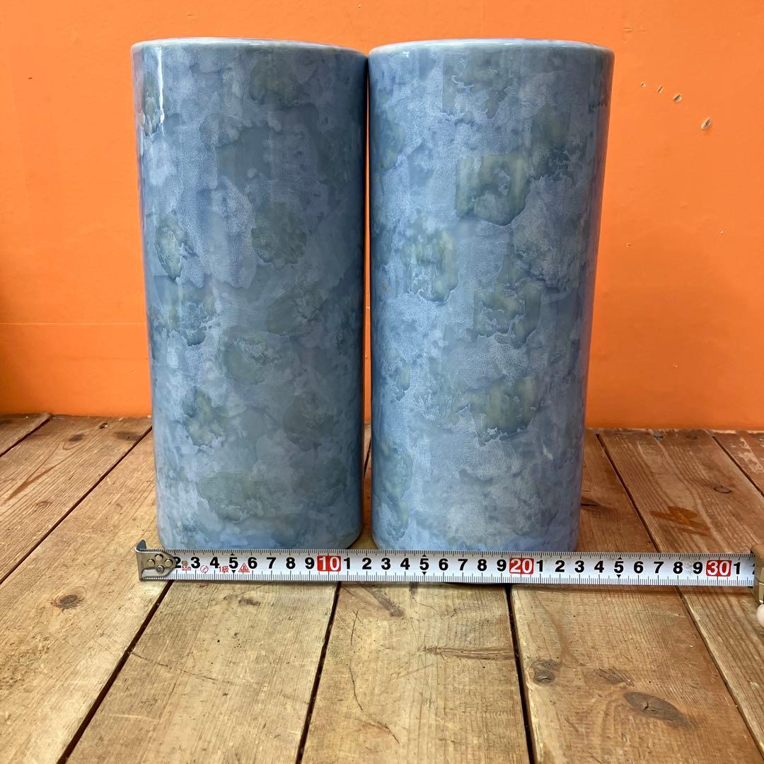 D-壁 花瓶 フラワーベース 結晶釉 陶器 モダンインテリア 和モダン 北欧モダ