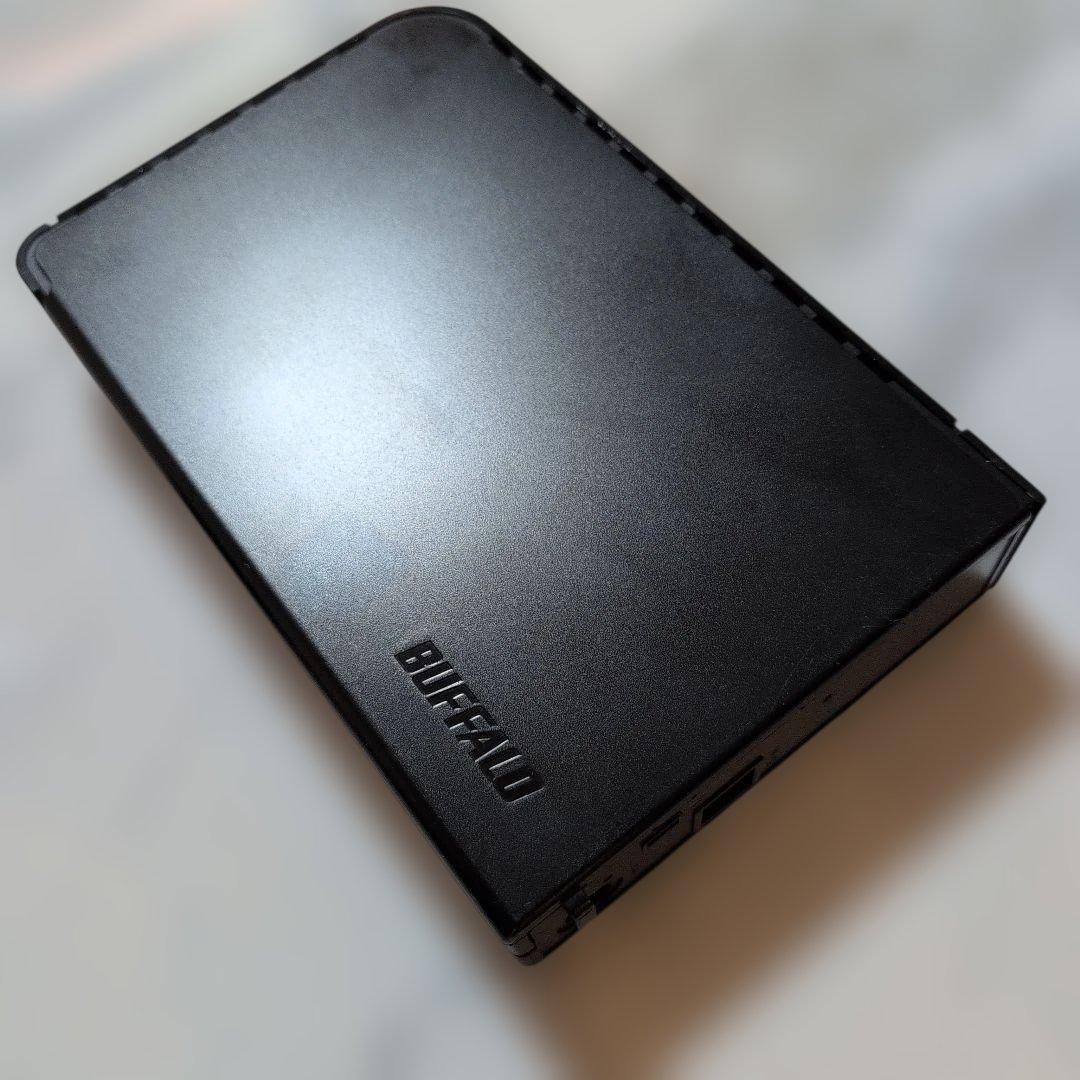 BUFFALO 外付けハードディスク 1.5TB　ブラック