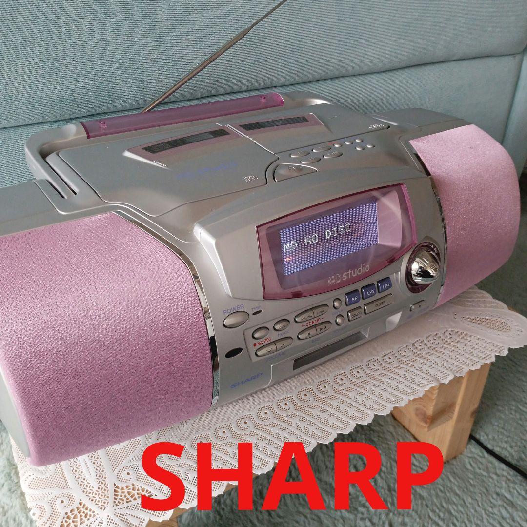 ♪CD/MDプレイヤー(SHARP)♪