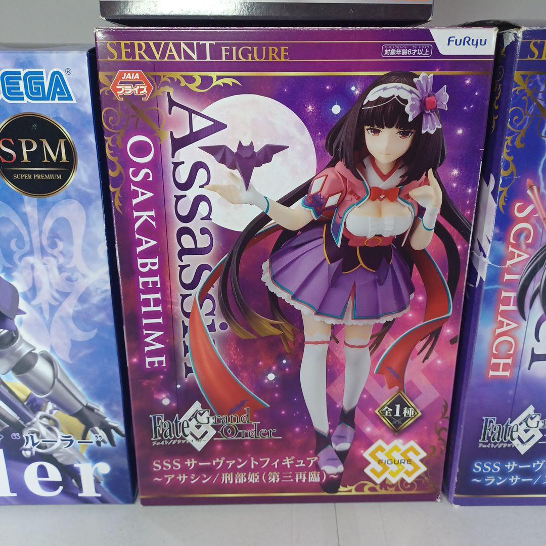 Fate　サーヴァントフィギュア 　ジャンヌダルク　刑部姫　スカサハ　spm