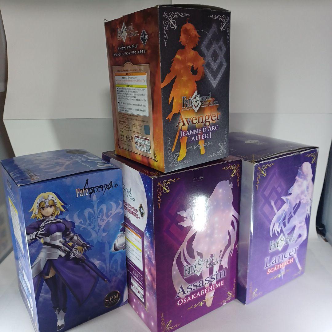 Fate　サーヴァントフィギュア 　ジャンヌダルク　刑部姫　スカサハ　spm