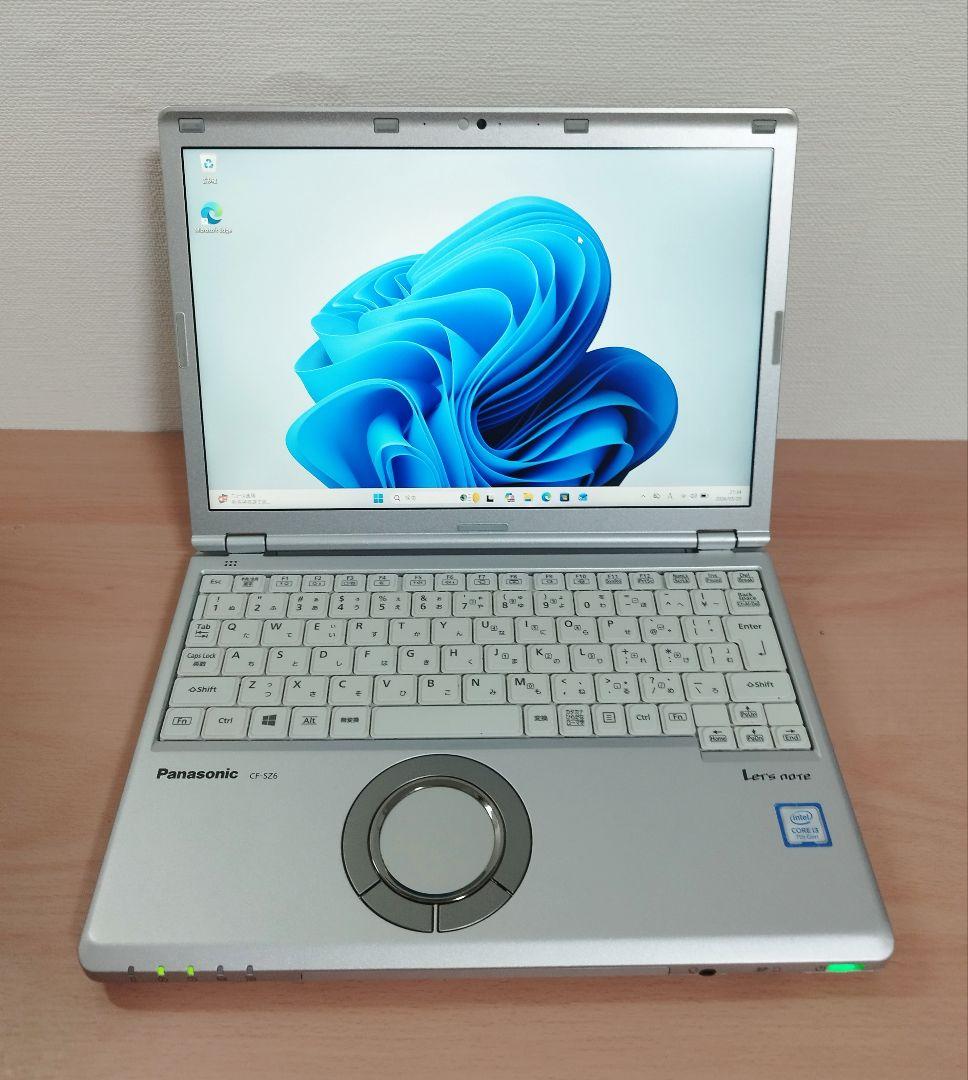 レッツノートCF-SZ6 win11/i3/8GB/128GB/office付き