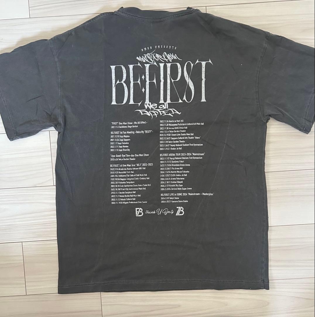 BE:FIRST ダークグレーTシャツ
