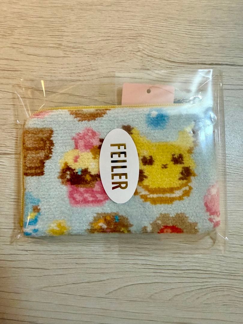 【未開封・チャーム付】FEILER L字ポーチ ラブラリー フェイラー ポケモン
