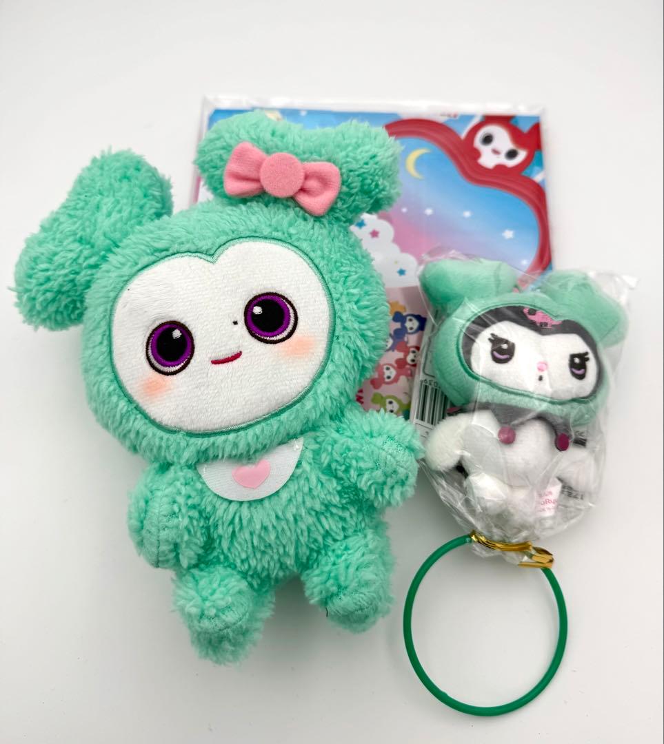 TWICE LOVERYS ミナ　ぬいぐるみスリッパ＆マスコット　GIGO限定