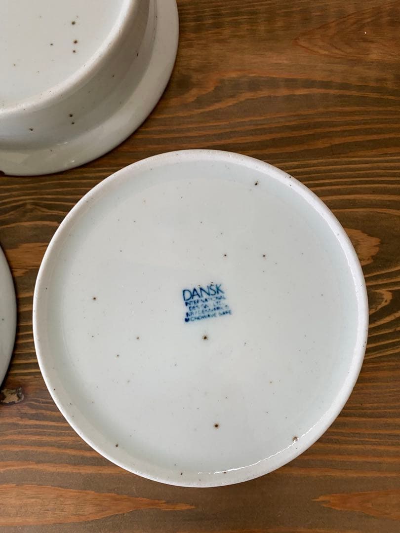 貴重Dansk Christianshavn Blueブルーミストボウル 3個