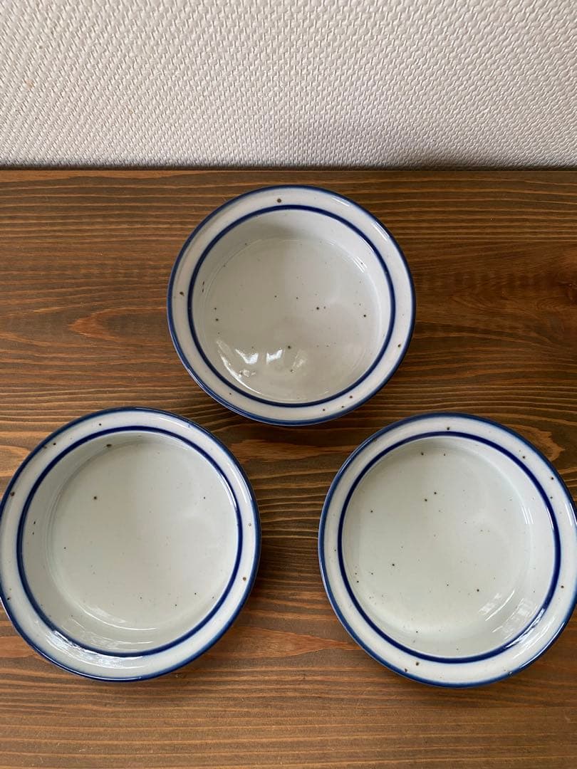 貴重Dansk Christianshavn Blueブルーミストボウル 3個