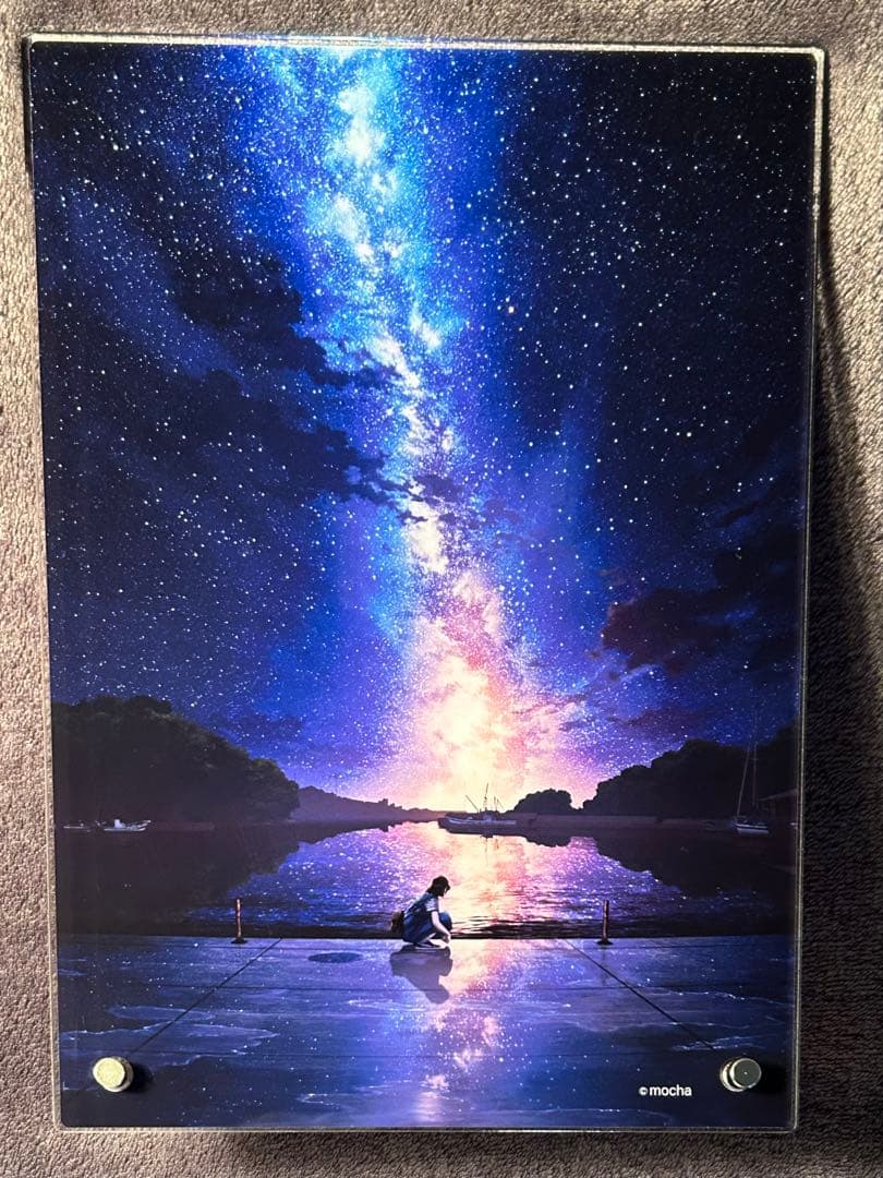 mocha モカ A5アクリルプレート 星は港に満ちる