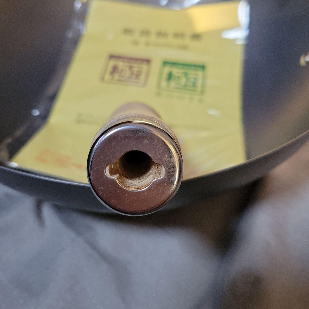 未使用 リバーライト フライパン 28cm 木製ハンドル 鉄フライパン