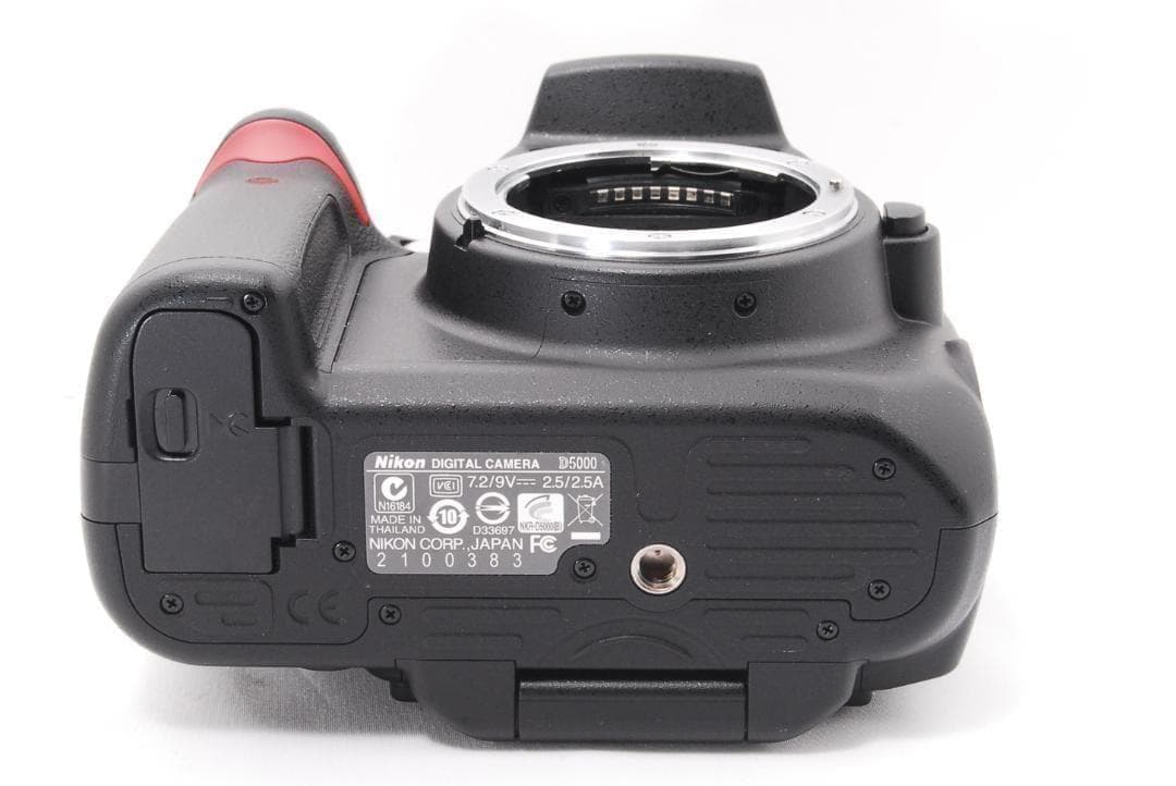 シャッター数1318回！ Nikon D5000 一眼レフカメラ スマホ転送