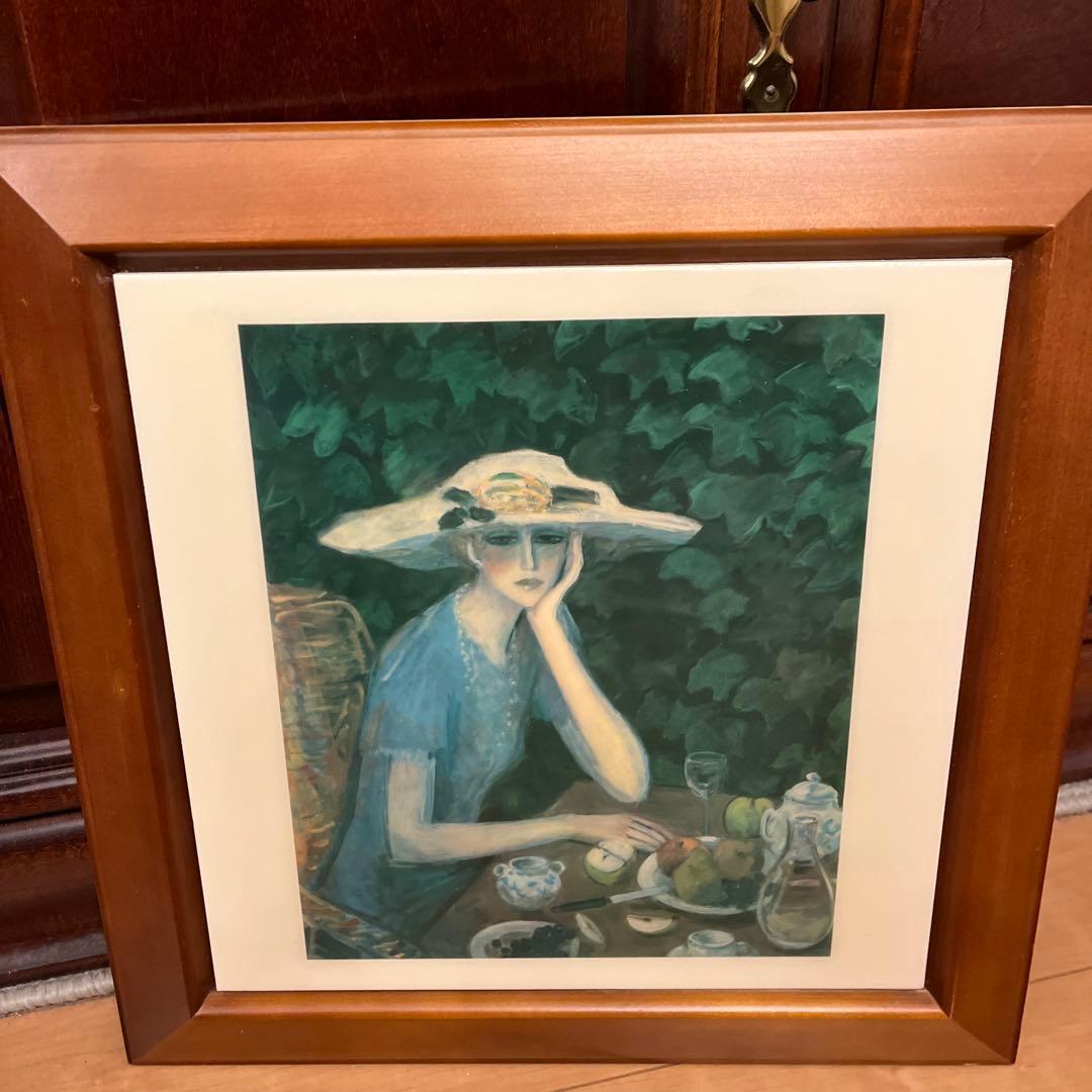 【更に値下げしました】陶板画《カシニョール》