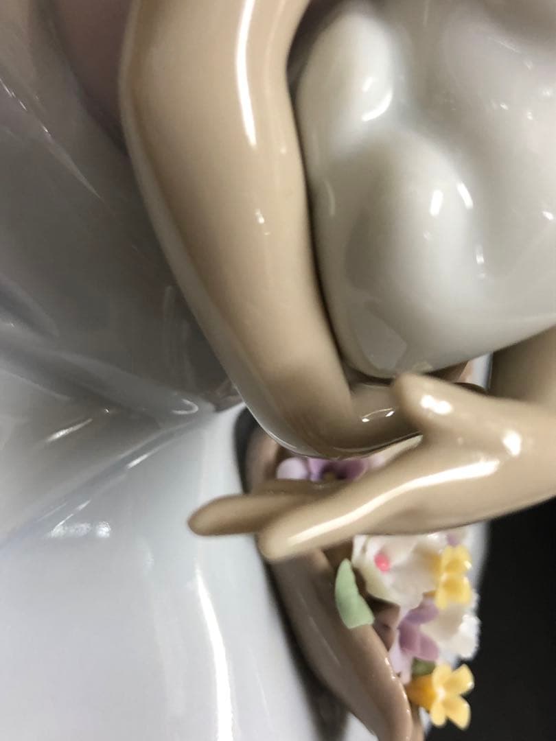 【美品】LLADRO リヤドロ フィギュリン バニーキッス 6741
