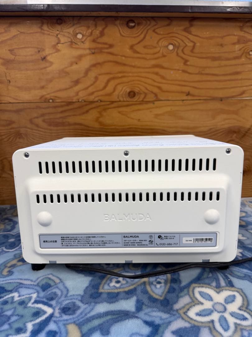BALMUDA　バルミューダ トースター スチームトースター K05A-WH