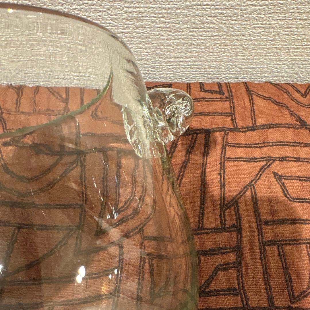 民藝　奥原硝子製造所　両耳アイスペール 手仕事