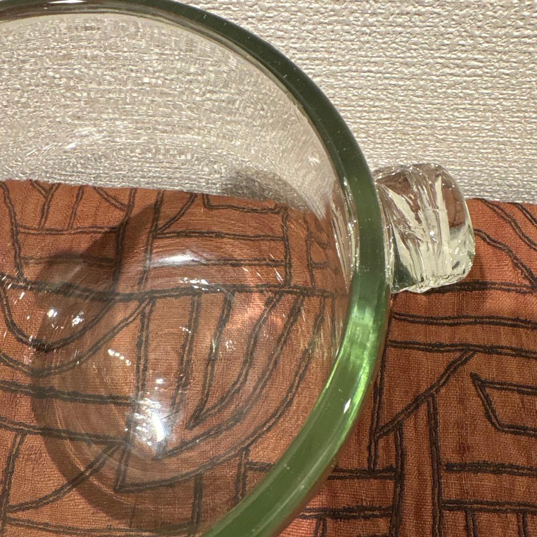 民藝　奥原硝子製造所　両耳アイスペール 手仕事