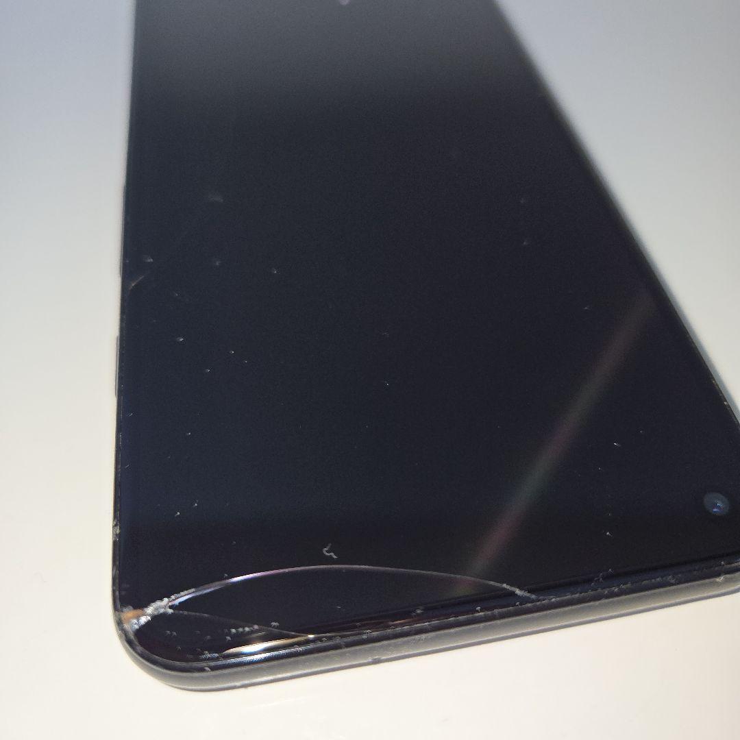 Pixel5 Google 128GB ブラック 画面ひび 傷あり