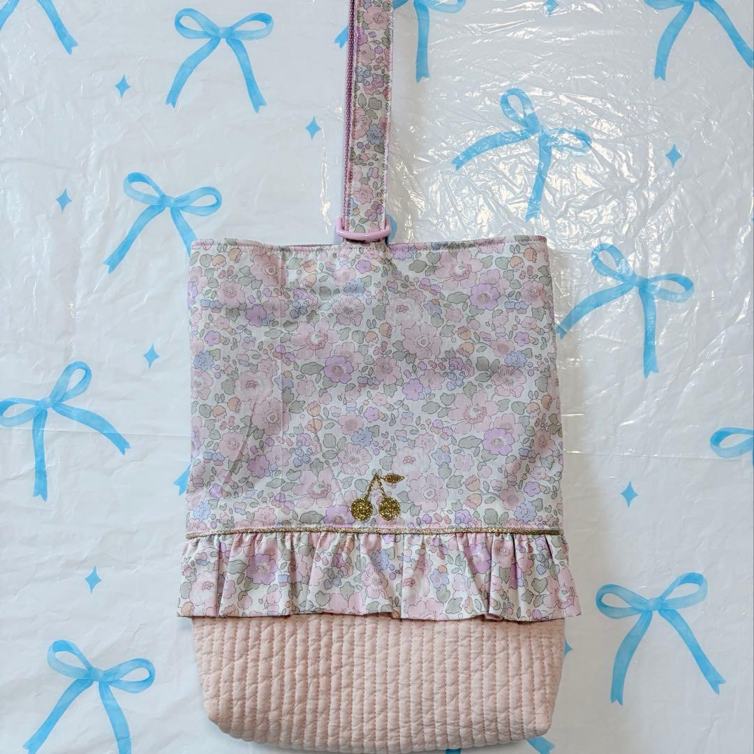 リバティ　ベッツィ×ヌビ　レッスンバッグ上履き入れ体操服袋ハンドメイド