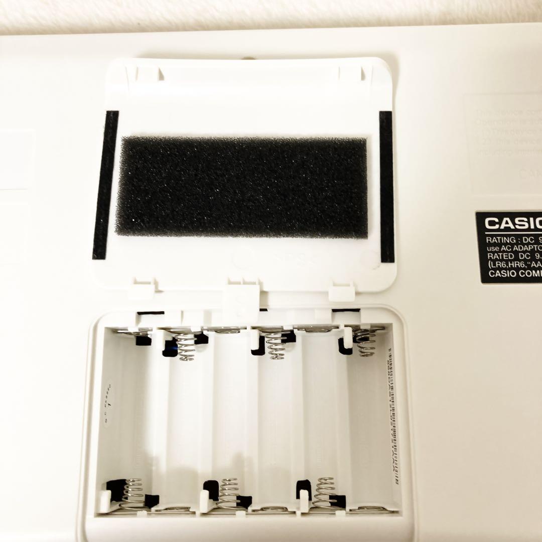 CASIO キーボード Casiotone SA81 ブラック ホワイト