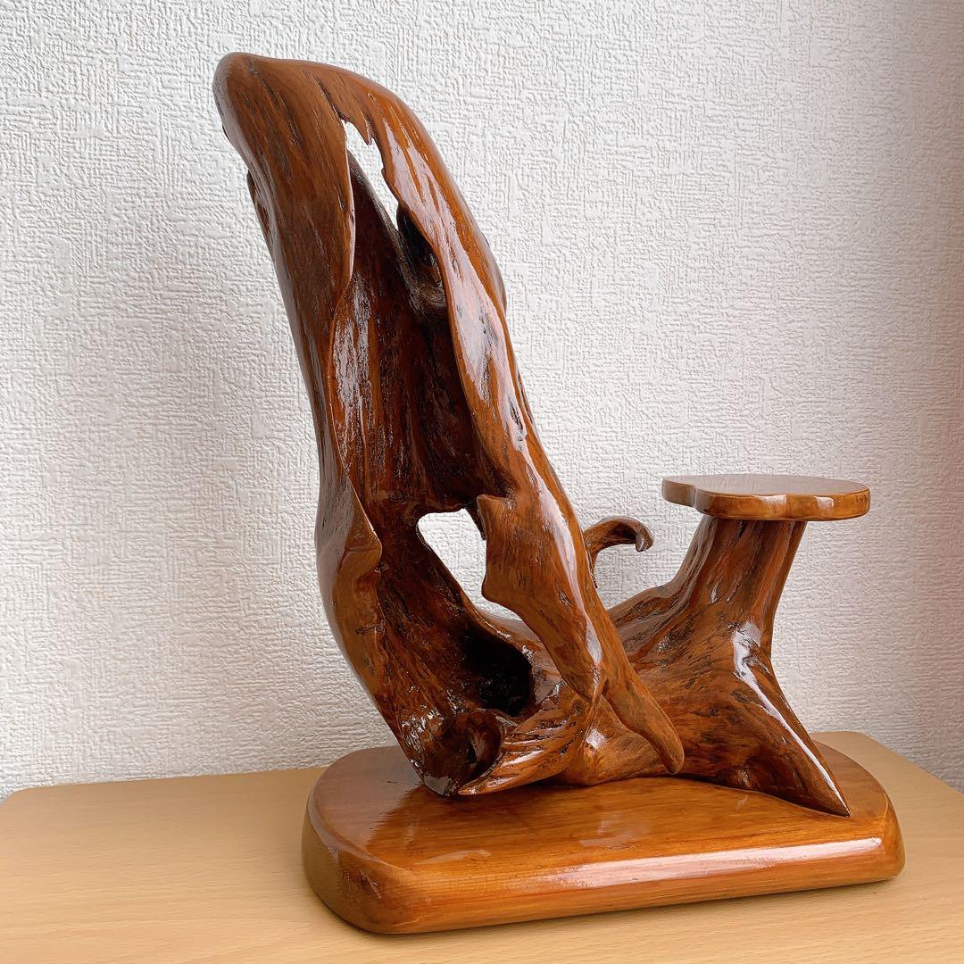 流木スタンド　オブジェ