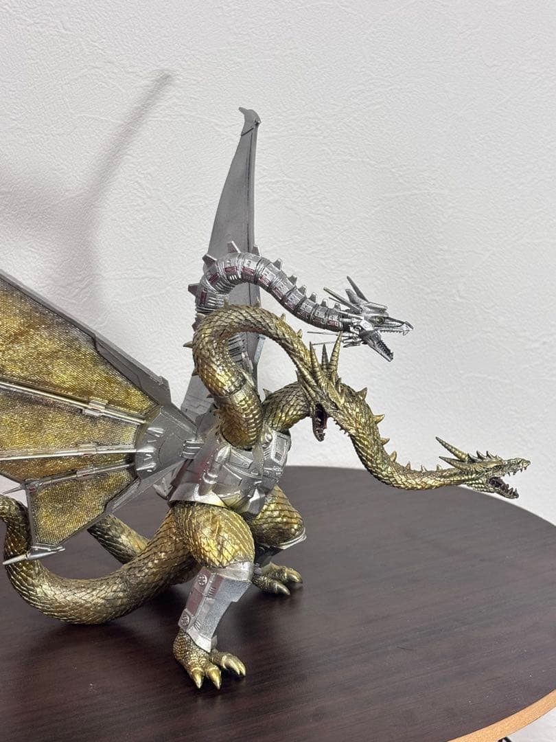 海洋堂 メカキングギドラ レジンキャストキット 完成品 ジャンク品 パーツ取り