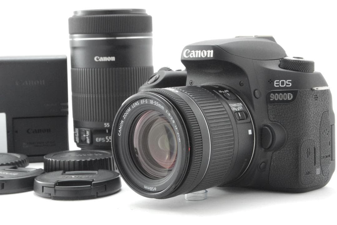 Canon EOS 9000D ダブルズームキット 美品
