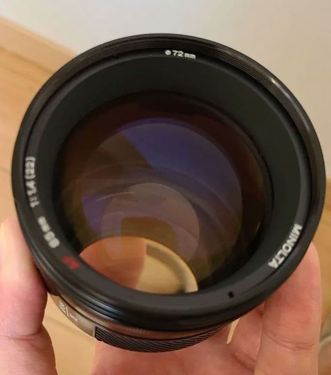 その他 MINOLTA AF85 F1.4