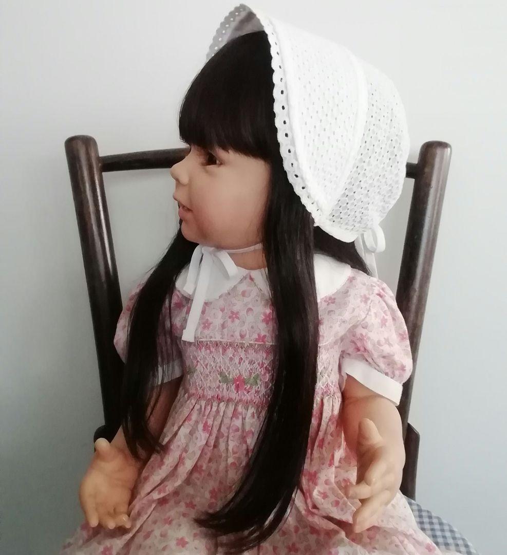 リボーンドール　黒髪ボニーちゃん　リボーンベビー　抱き人形　セラピー