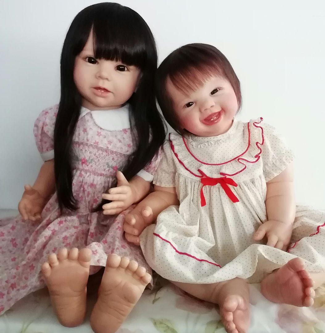 リボーンドール　黒髪ボニーちゃん　リボーンベビー　抱き人形　セラピー