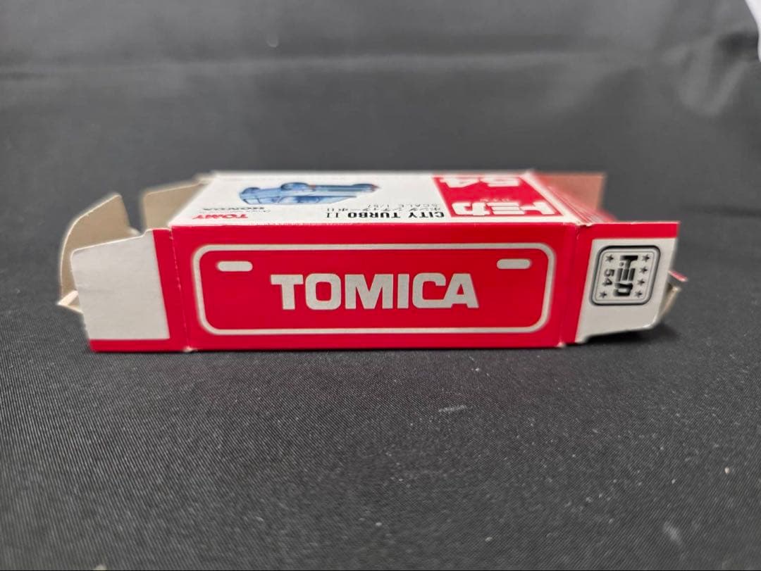 トミカ赤箱54 ホンダシティターボⅡ(日本製)小田急レア